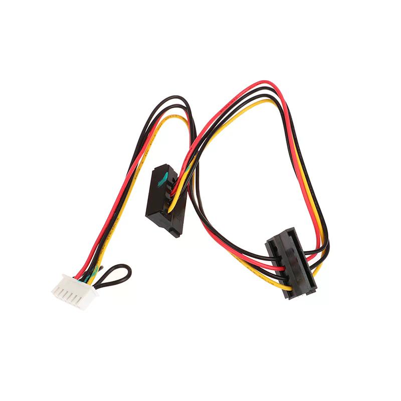 6-Pin auf 2-Port HDD SATA Strombuchsenkabel Stecker Für Acer Computer Mainboard Nitro N50-610 Festplatte ATX Netzteil