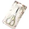 Portable Stainless Steel Scissors for Crafts, Thread Ends & Tea Ceremonies - Sharp Tip, Retro Design