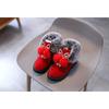 Winter Girls Boots Princess Snow Boots Leather Sport Shoes For Girl Children Warm Boots Fashion Soft Bottom Kids Sneakers