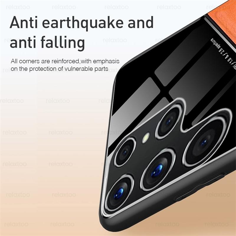 Shockproof Case for Samsung Galaxy A15 A25 A35 A05 A05S A14 A24 A34 A54 A13 A33 A53 Protective Cover Magnetic Holder Business Full Protection Cover