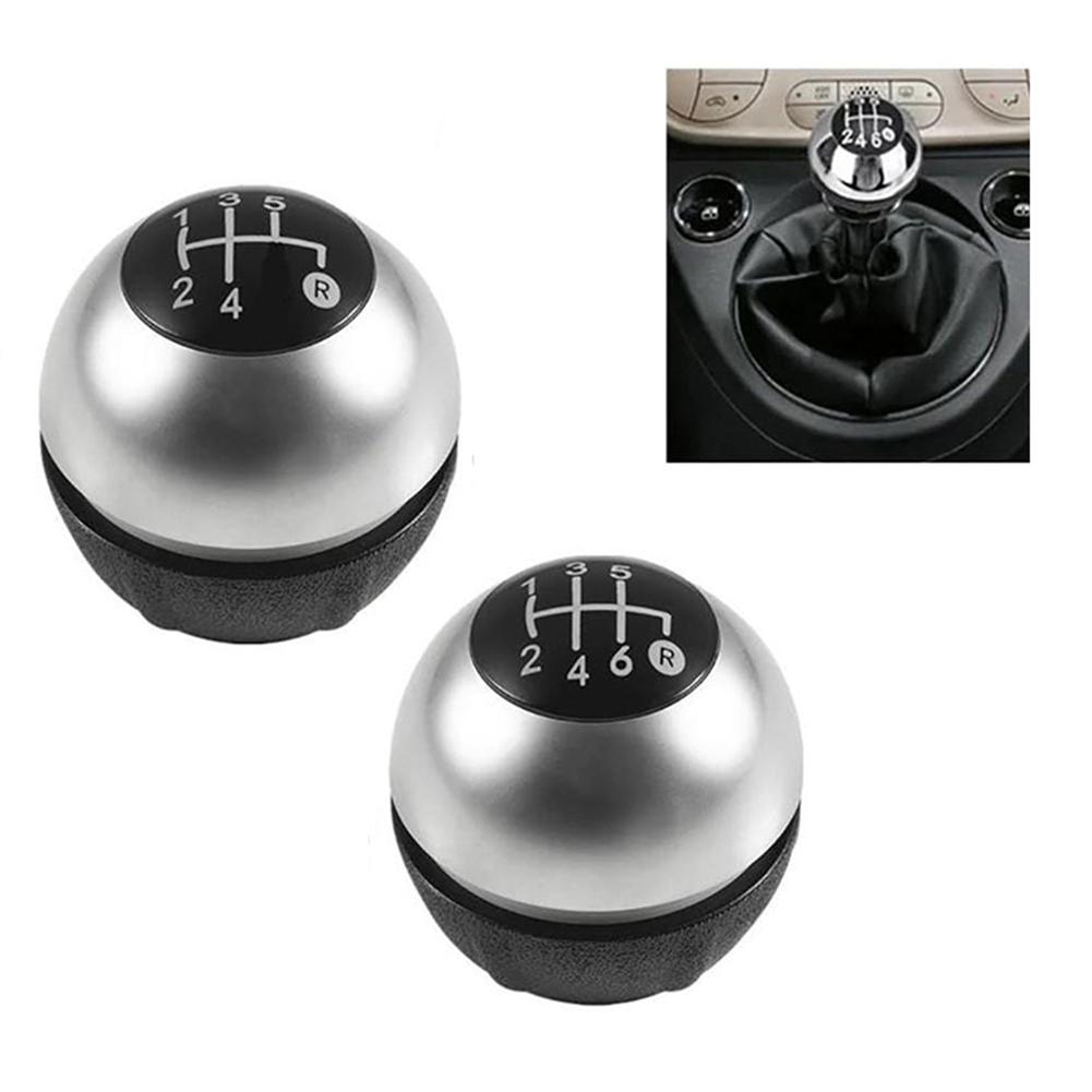 For Fiat 500 500C 2007 2018 Gear Protective Cover 5/6 Speed Shift Knob Grip Replacement for Interior Protection