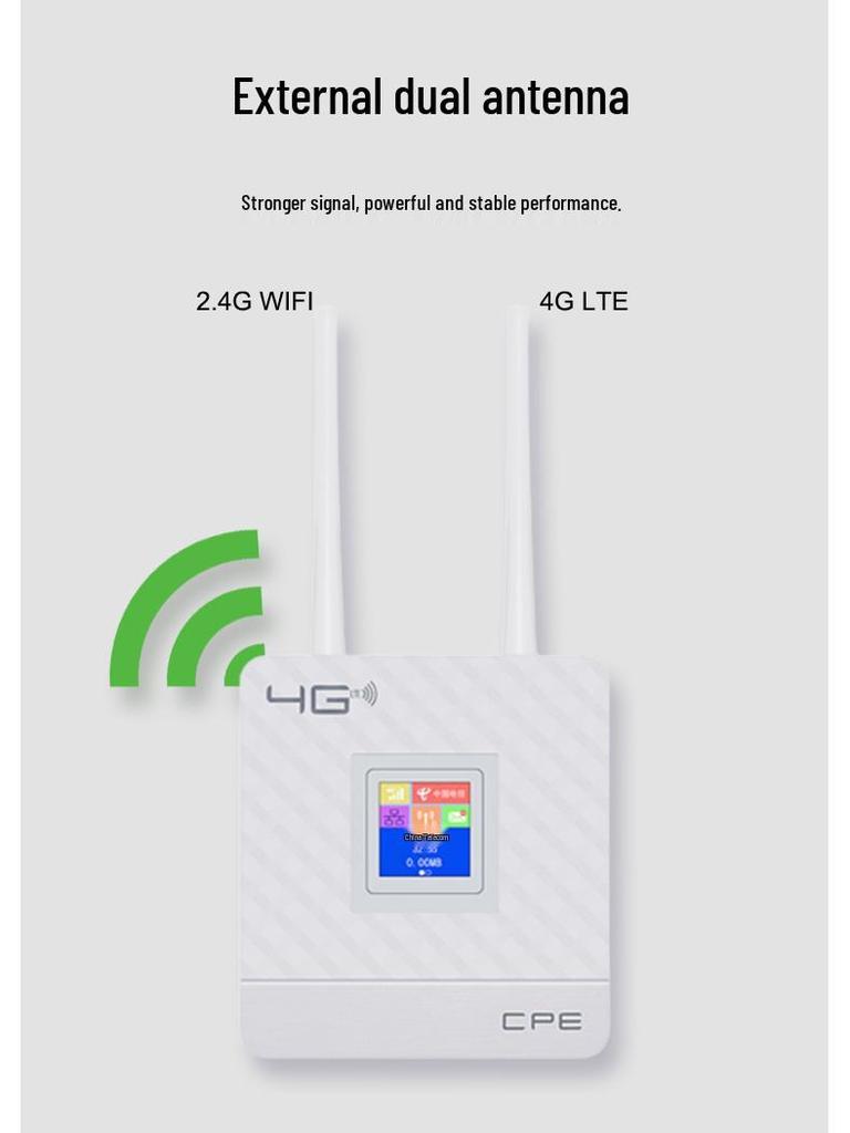 CPF903 4G LTE Wireless Router with SIM Slot for Home & Office