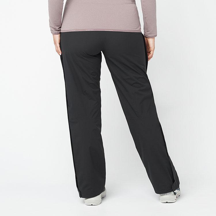 Salomon Outerpath 2.5L Waterproof Breathable Straight Leg Outdoor Casual Pants Women pants Deep-Black LC2209500