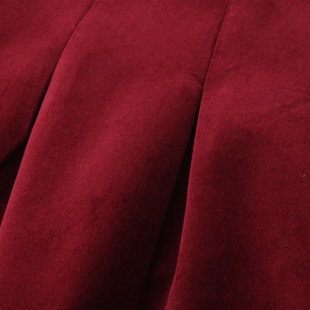 Spring 2025 Women's V-Neck High-Waist Corduroy Suspender Dress