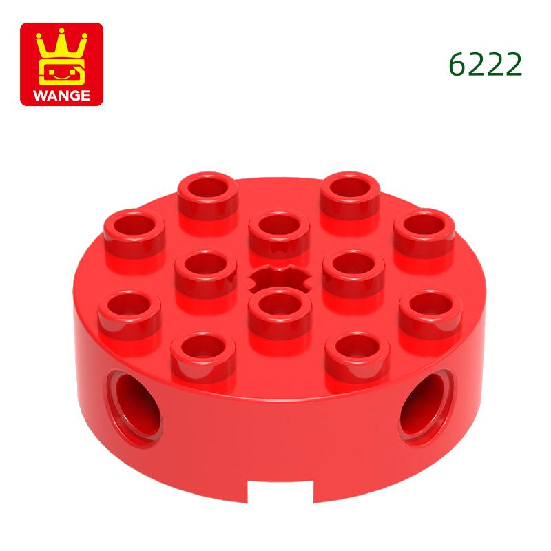 

Non-Toxic 29Pcs/Lot 6222 Round 4 X 4 4 Holes Center Axle Building Block Moc Accessories Compatible With Brick Children Toys Gift Box about 29pcs