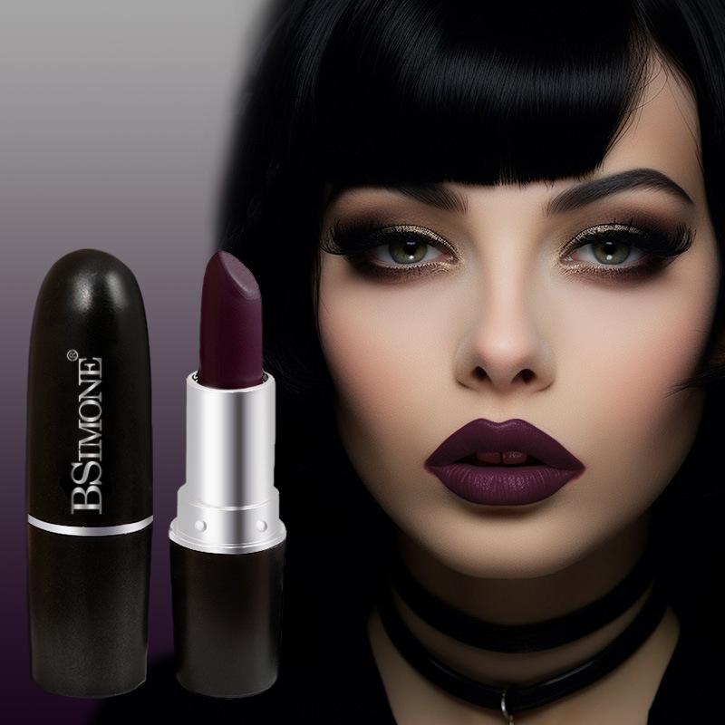 Bullet Lipstick Matte Moisturizing Halloween Long-Lasting Pigmented
