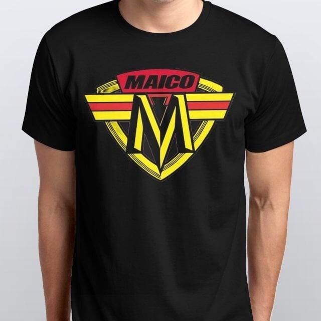 Maico Retro Moto X Style Motorcycle Printed T Shirt in 6 Sizes high quality XXL