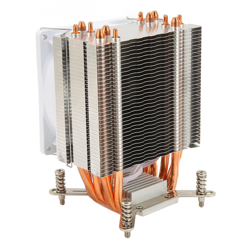 CPU Vzduchový chladič 6 Heatpipes 3pin 12VDC 48CFM 22dB Hydraulické ložisko Ventilátor pro chlazení CPU pro 2011