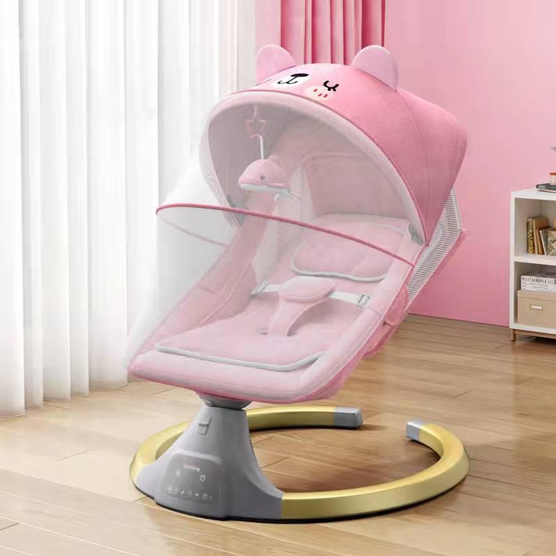 

Многофункциональное электрическое кресло-качалка для младенцев - Успокаивающая и комфортная колыбель для младенцев