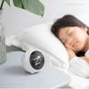 Cute Expression Alarm Clock Snooze LED Digital Night Light Children Bedroom Multifunctional Voice Controlled Light Alarm Clocks