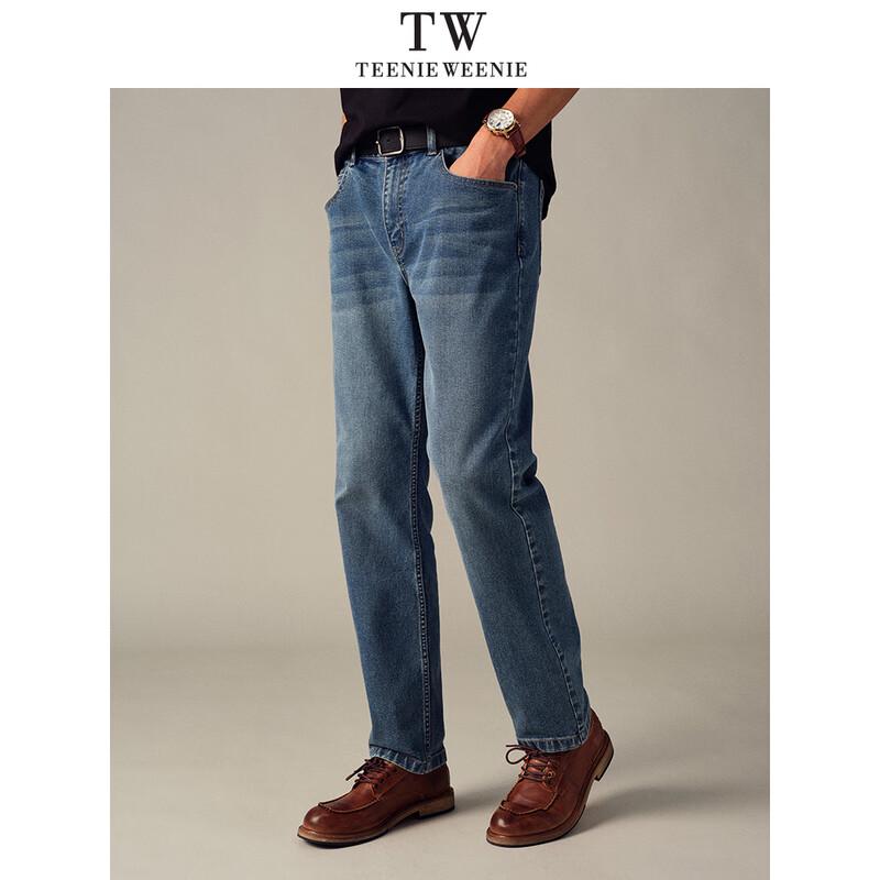 

Teenie Weenie Men s Slim-Fit Straight Leg Denim Jeans L