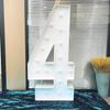 1 Pezzo 120cm Grande Pannello Numeri Luminosi 3D, Cornice in Carta 0-9 con Base, Segno Numerico LED per Festa di Compleanno Anniversario Traguardo Decorazione Laurea Prom 2026