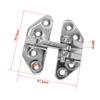 Marine Hardware Window Furniture Stainless Steel Strap Hinge Boat Hatch Hinge  Shaped