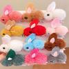 Rabbit Plush Hairpin Soft Hair Clip Sweet Bunny Hair Clip  Party