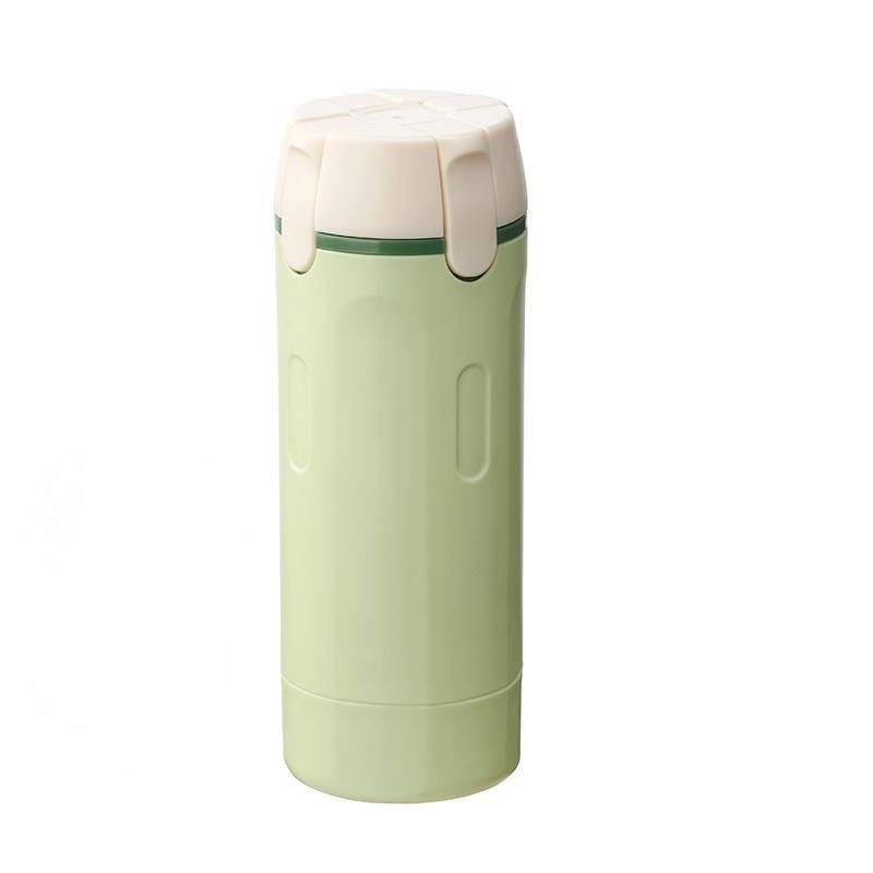 

1pc 4-in-1 Emulsion Dispenser Bottle, Travel Bottle, Minimalist with Labels, Travel Dispenser Bottle, Toiletry Container зелений