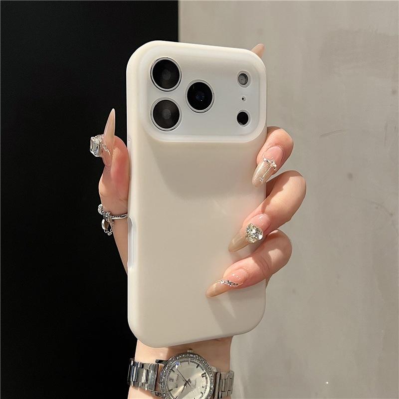 Suitable for IPhone 17, Jelly-like Liquid Silicone, Full-coverage Skin-feel Protective Case for Apple 16 Pro Max