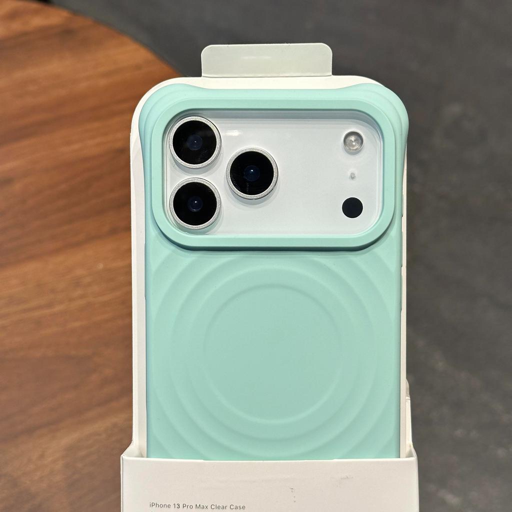 New Liquid Silicone Ripples Magnetic For MagSafe Phone case for iPhone 17 Air 16 15 14 13 Plus 12 Pro Max Corrugated Soft Cover