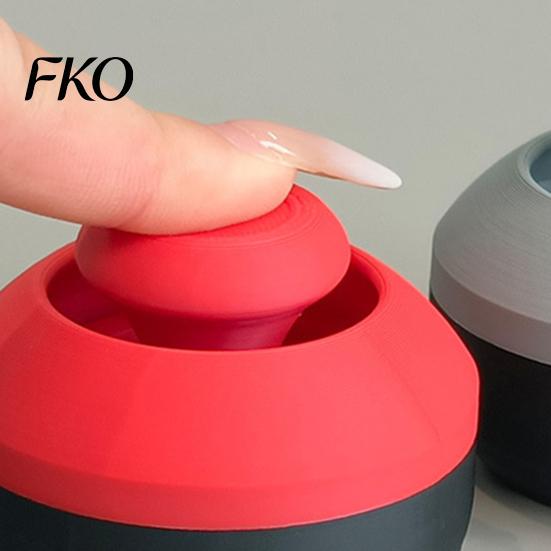 Sensory Stress Ball Alternative 3D Printed Joystick Fidget Toy, Press & Rotate Thumb Relief Toy with Decompression Smooth Damping Action,