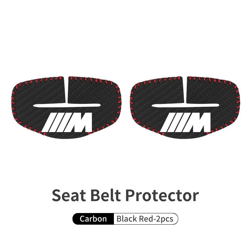 FA4Car Seat Belt Buckle Protector Anti-Scratch Adjusting Clip For BMW 1 3 5 7 Series M F01 F20 F10 F13 E52 E53 E60 E93