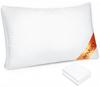 Anywin Pillow with Two Covers, Adjustable Height, Luxury Hotel-Style, for a Restful, Comfortable Sleep, Fully Washable, 3D Construction