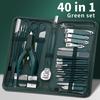 40Pcs Professional Manicure & Pedicure Set - Travel-Ready Nail Care, Precision Clippers & Cutters, No Power Needed
