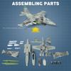 Toys Su-25 Fighter Abs Plastic Model 1/72 Scale Assembled Airplane For Aviation Enthusiasts Gifts DIY Plane Collection Toy