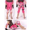 Kids Skiing Protective Underwear Set With Hip Pad Wrist Guards Padding Breathable Durable Snow Sports