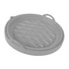 Fryer Silicone Liner Foldable Round Wavy Stripe Heat Resistant Reusable Fryer Pot for Fryer Accessory