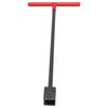 Steel Water Meter Key Wrench Multifunction T Handle Curb Key With 4 Way Utility Tool for Valves Faucets Red
