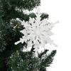 Acrylic 3D Snowflake Decoration Ice White Snowflake Tree Decoration  Christmas Tree
