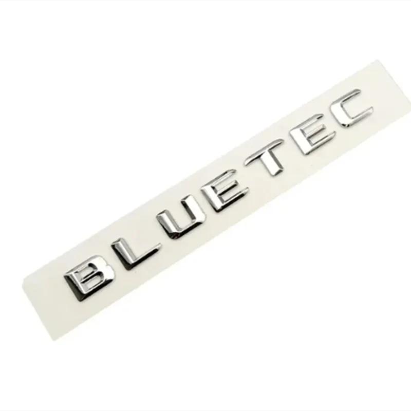 fzpxb5 2025 Hot Car Body Side Badge Tail Trunk Emblem Sticker for Mercedes Benz BLUETEC Logo W213 W212 W204 W205 W176 W164 CLK G63 GLA