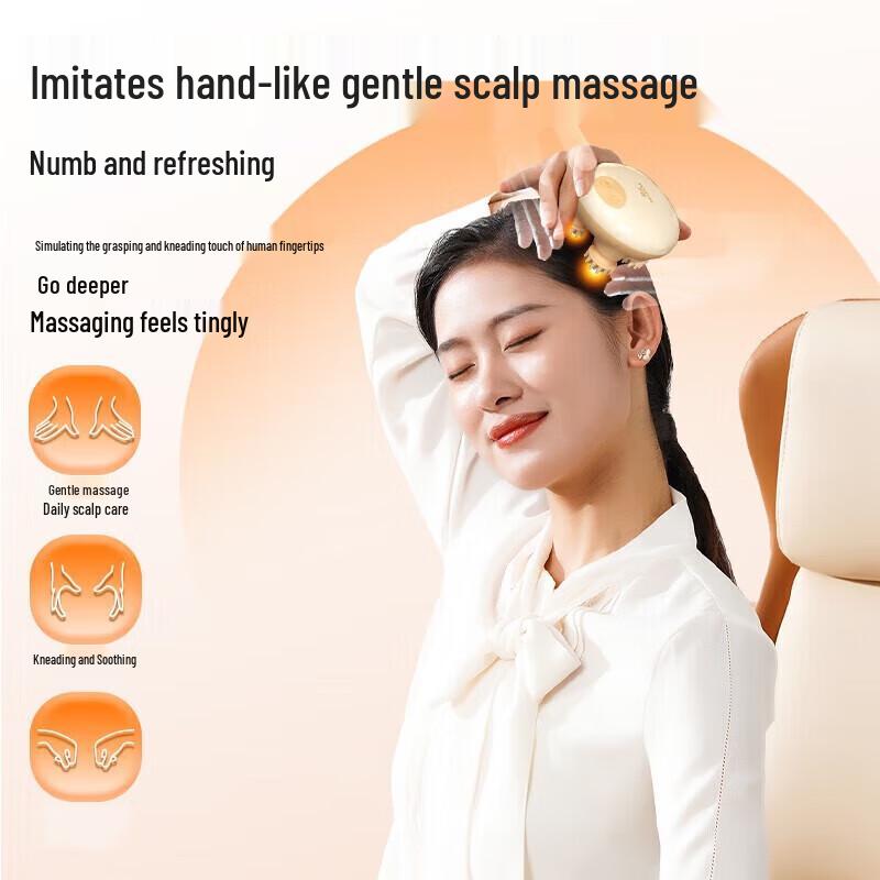 Hozheng Cat Claw Electric Scalp Massager CN Plug (adapter Included)