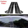Kohlefaser Auto Fenster B-Säulen Verkleidung Aufkleber Für BMW F30 E46 E90 G20 318i 325i 320i 328i Türsäulen Folien Wrap Auto Zubehör