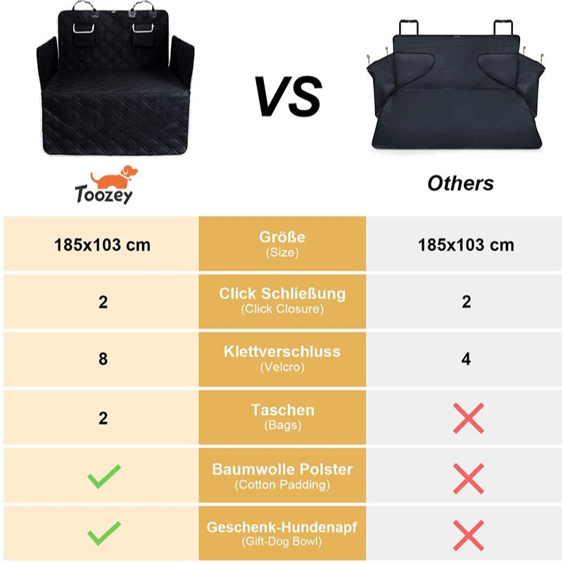 Covoraș de protecție pentru bancheta din spate a mașinii cu transportor integrat pentru animale de companie Covoraș durabil pentru călătorii cu animale de companie