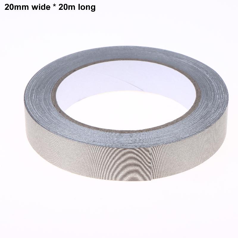 20M Tape Double Conductive Fabric Tape 5Mm~50Mm Width Single-Sided Laptop Cellphone Lcd Emi Shielding Adhesive Tape