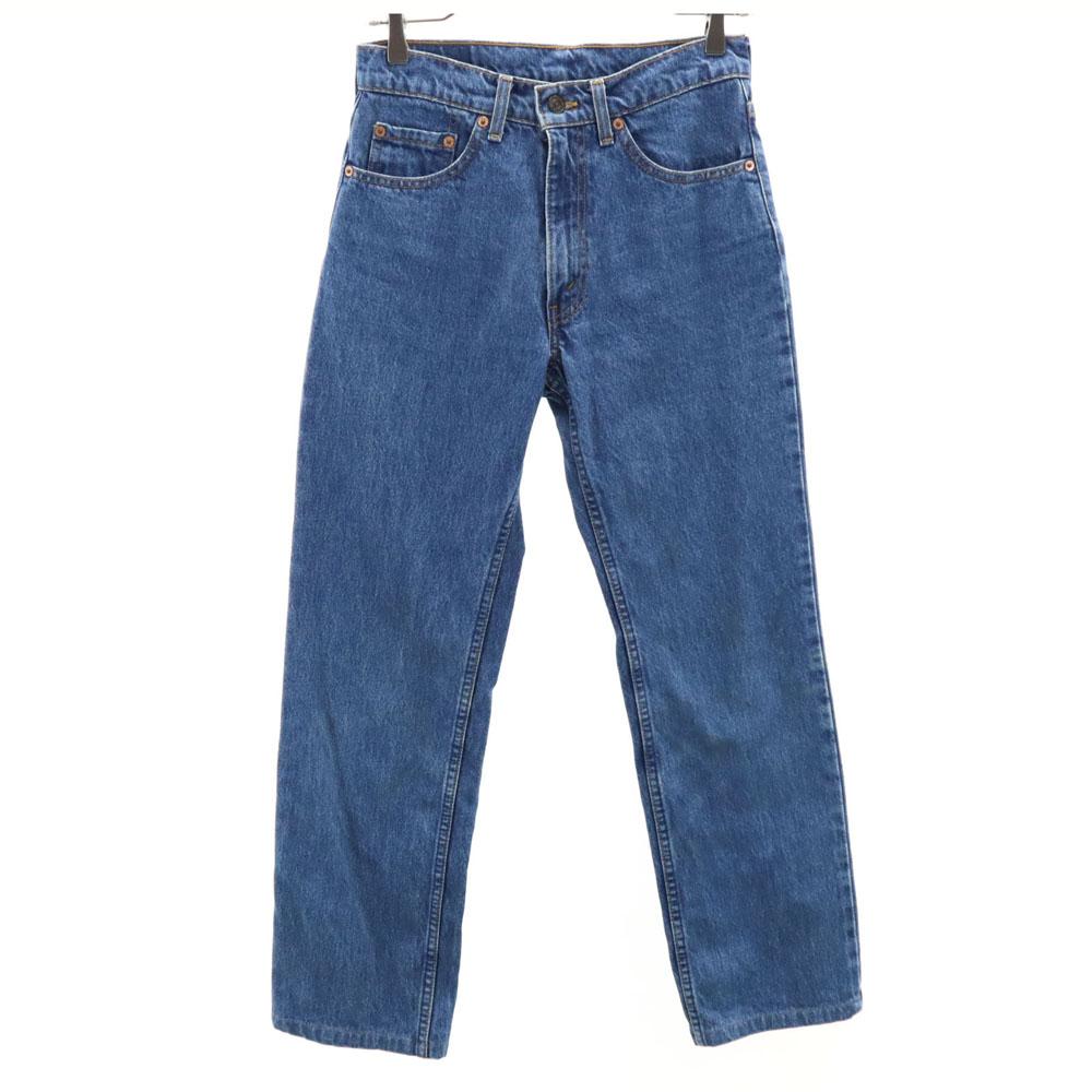Levi's 90s 515 Old Straight Denim Pants W29 Wash Blue Jeans Men's Used