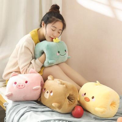 Plush Toy Office Nap Pillow Keep Warm Pillow Stuffed Toy Hand Warmer Plush Pillow  Female Gift