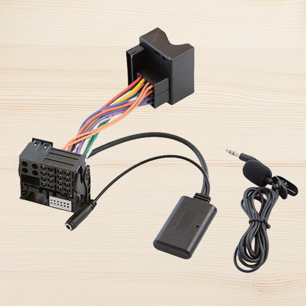 Car Bluetooth-Compatible AUX Cable AUX IN Radio Stereo Harness Adapter Audio MP3 Music Adapter for Mercedes-Benz W169 W245 W203