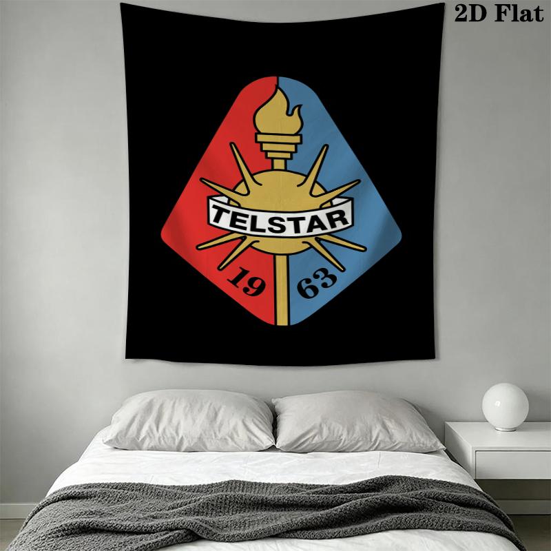 Telstar Football Club 1 Wall Tapestry Aesthetic Wall Hanging Printed Fabric Blanket Decorative Tapestries for Bedroom Living Room Home Decor
