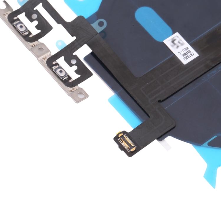 For iPhone 13 Mini 5.4 Inch Wireless Charging+Power On/Off and Volume Buttons Flex Cable Cellphone Repair Part (without Logo)