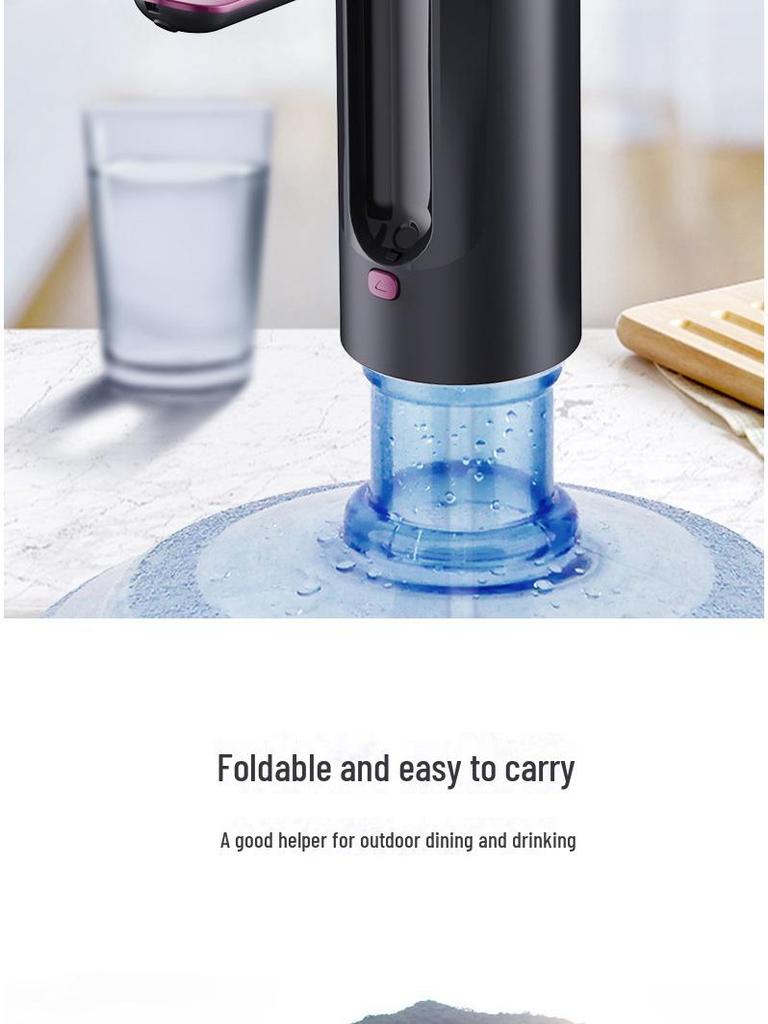 Portable Automatic Electric Drinking Water Pump Dispenser