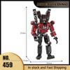 MOC Movie Game Model Monitoring Team Mech TV Man Toilet Audio Robot DIY Assembly Building Blocks Bricks Collection Toys Gifts
