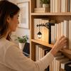 Bibliotheksregal-Lampe, Dekoratives Licht für Buchliebhaber, 2er-Pack