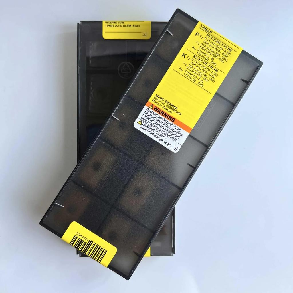 Original Sandvik / LPMH250610-PM 4240 / CNC Lathe Carbide Blade 10 PCS