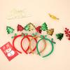 Weihnachtsdekoration Stirnbänder mit Wendepailletten Weihnachtsgeschenke Baum Stirnbänder Kinder Erwachsenen Stirnbänder Haaraccessoires
