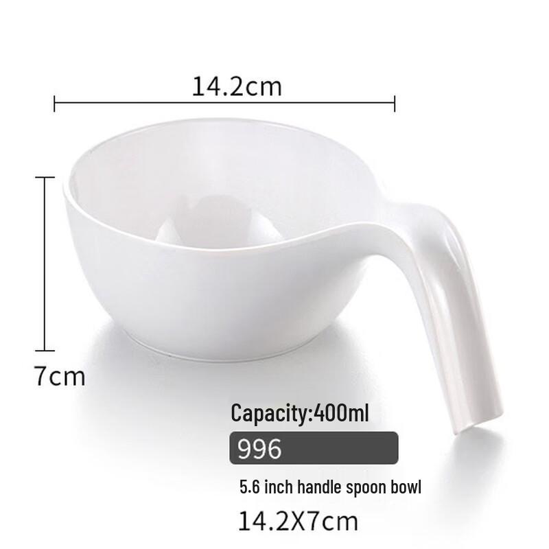 Melamine Cartoon Slanted Rim Serving Bowl