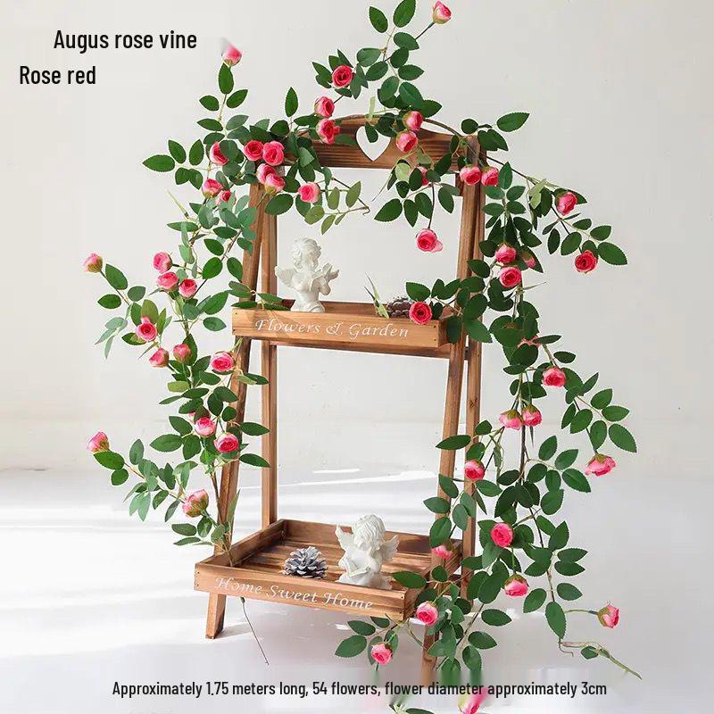 

Имитация Розы Вьющаяся Лоза Украшение Двери – Идеально для Фонов Регистрации и Ландшафтного Дизайна Торгового Центра