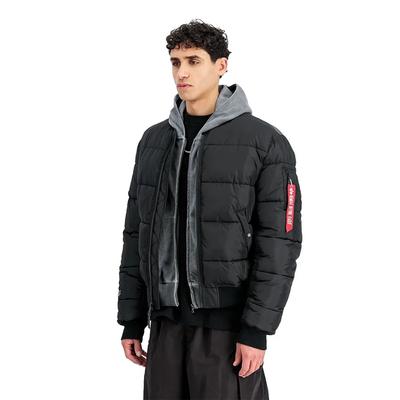 Alpha Industries Quilted MA-1 Logo Jacket