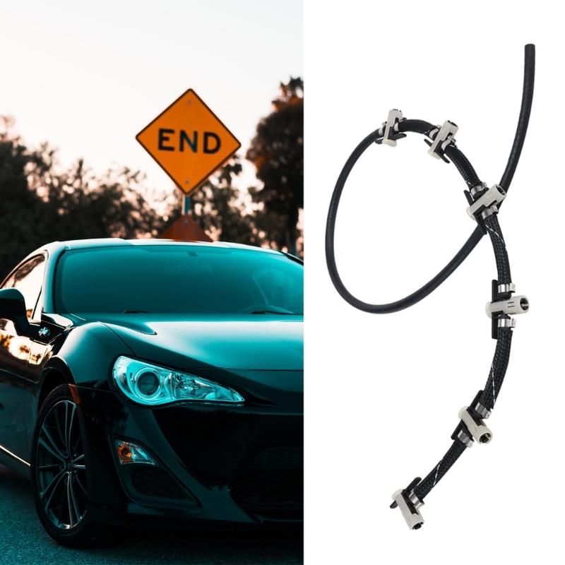 Fuel Injector Return Overflow Hose 13537799993 for E70 E71 E72 E90 E91 Replacement Overflow Line Automotive Accessories