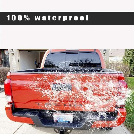 Tailgate Letter Emblems For Tacoma 2016- Rear Trunk Exterior Decal Gloss Red